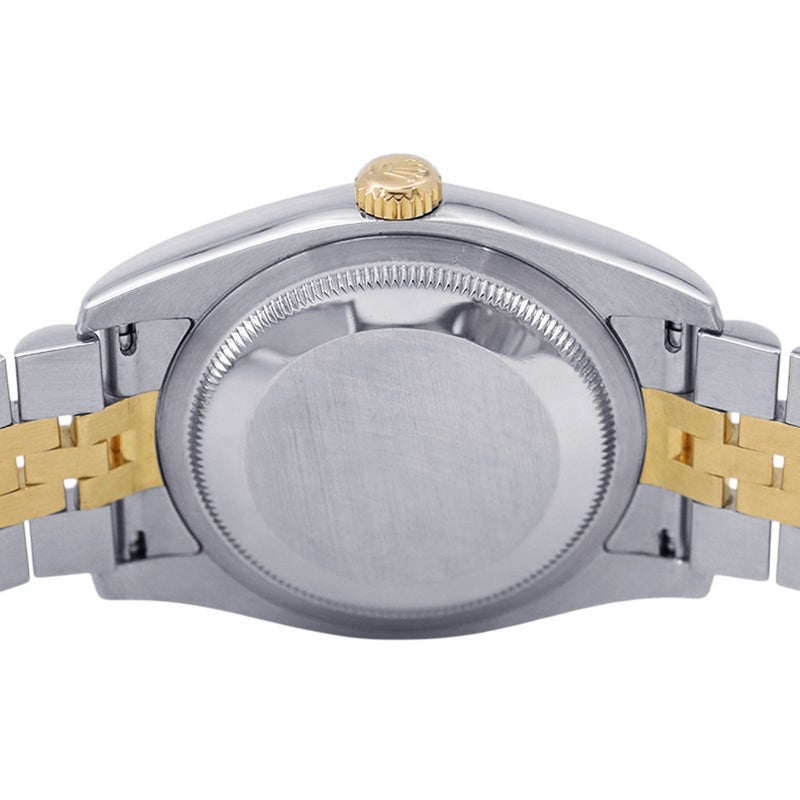 ロレックス デイトジャスト G番 SS/K18YG 116233G ROLEX 腕時計 シャンパン文字盤 10Pダイヤ