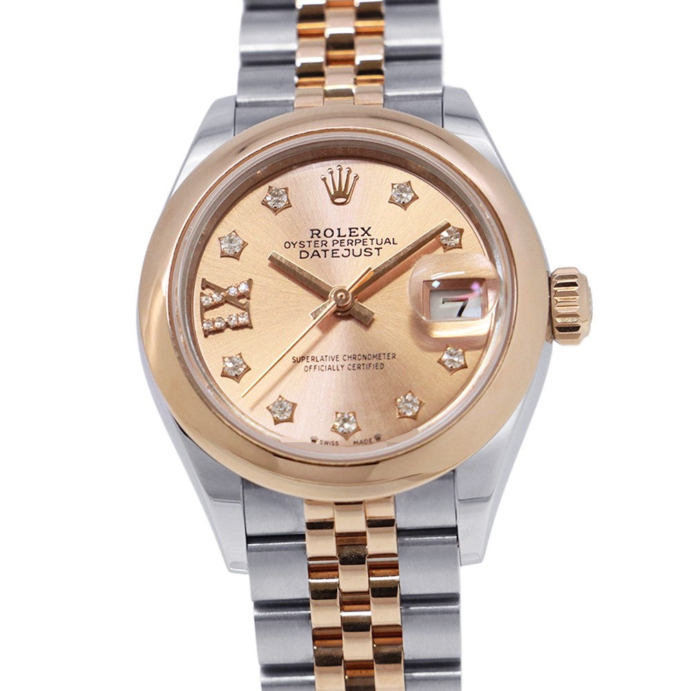 ロレックス レディ デイトジャスト28 SS/K18PG 279161G ROLEX 腕時計