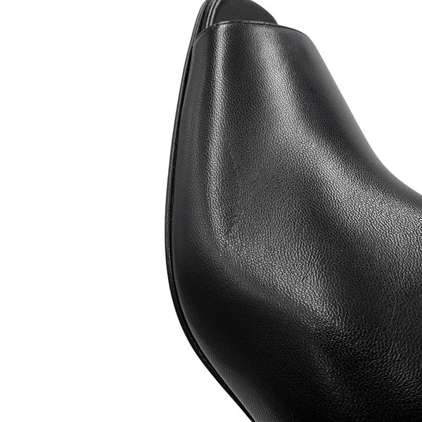 エルメス サンダル マルリー45 ナッパレザー レディースサイズ37 HERMES ヒール 靴 黒