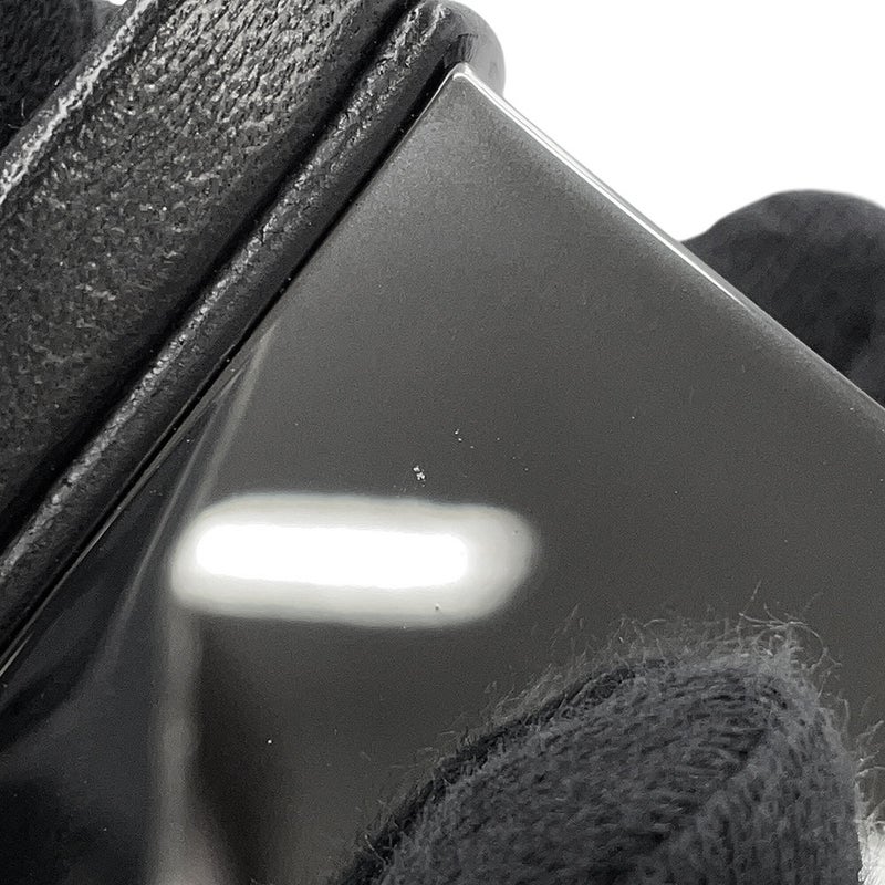 エルメス サンダル マルリー45 ナッパレザー レディースサイズ37 HERMES ヒール 靴 黒