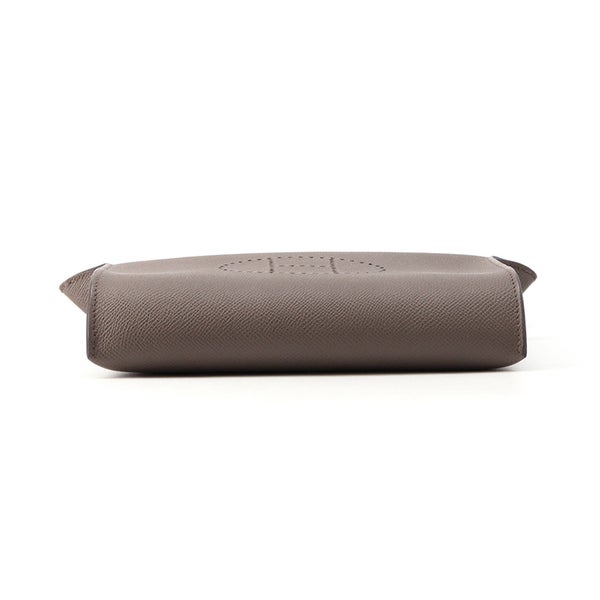 エルメス ショルダーバッグ ヴィドポッシュ エタン/シルバー金具 エプソン K刻印 HERMES