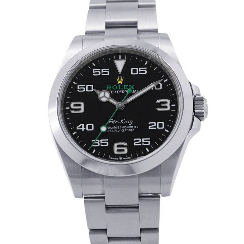 ロレックス エアキング ランダムシリアル ルーレット 126900 ROLEX 腕時計 黒文字盤