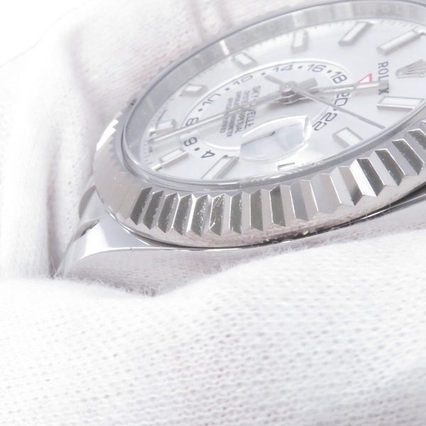 ロレックス スカイドゥエラー SS/K18WG 336934 ランダムシリアル ルーレット ROLEX 腕時計 白文字盤