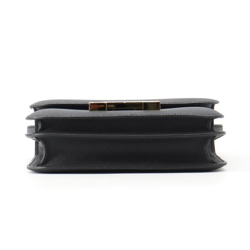 エルメス ショルダーバッグ ミニ コンスタンス3 ミロワール プロン/シャンパンゴールド金具 エプソン K刻印 HERMES