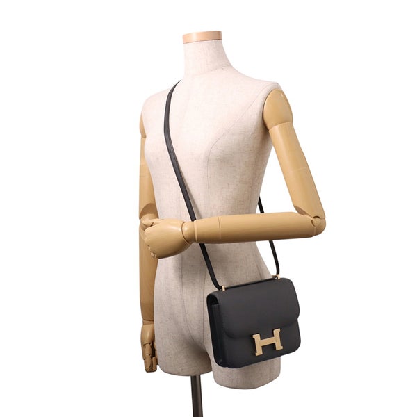 エルメス ショルダーバッグ ミニ コンスタンス3 ミロワール プロン/シャンパンゴールド金具 エプソン K刻印 HERMES