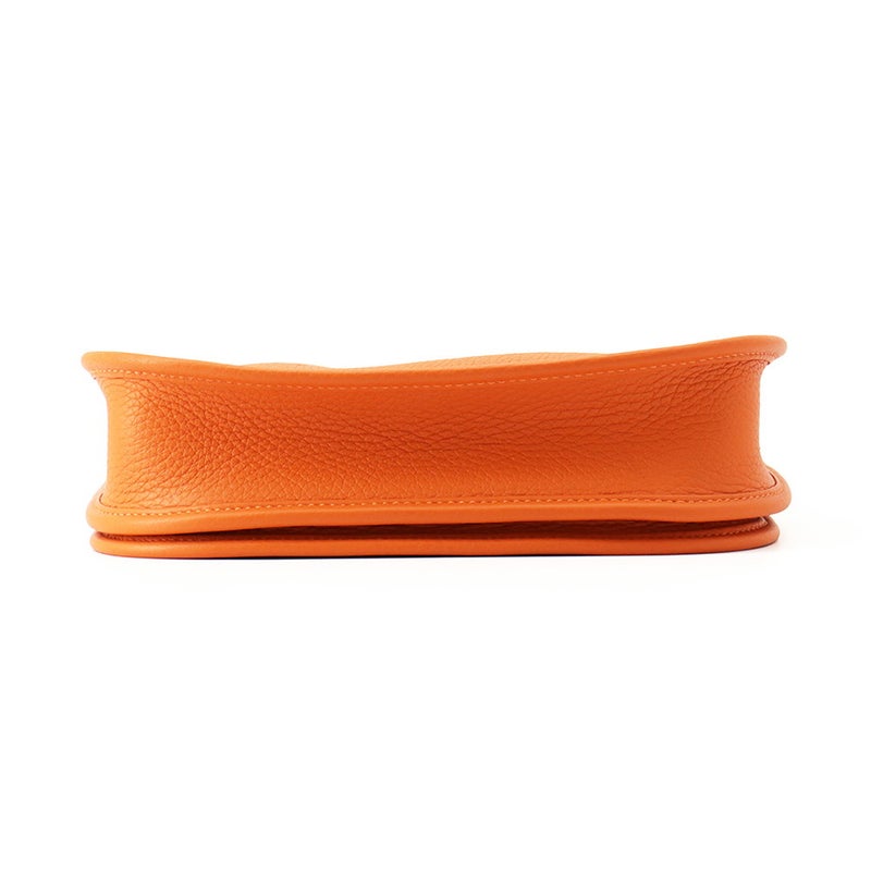 エルメス ショルダーバッグ エブリン3 23 オレンジ/シルバー金具 トリヨンクレマンス K刻印 HERMES