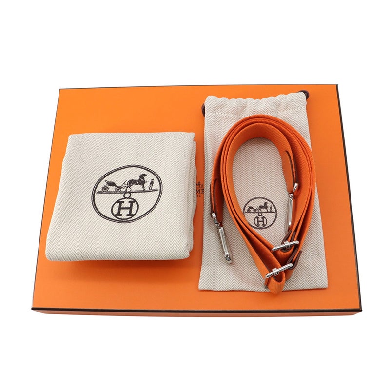 エルメス ショルダーバッグ エブリン3 23 オレンジ/シルバー金具 トリヨンクレマンス K刻印 HERMES