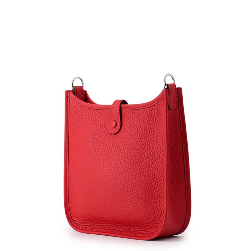 エルメス ショルダーバッグ エブリンTPM 111cm ルージュラデュー/シルバー金具 トリヨンクレマンス K刻印 HERMES