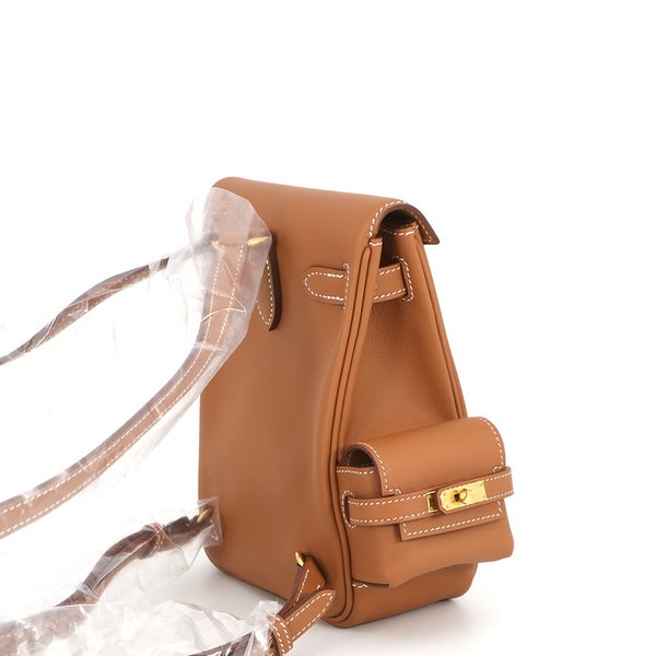 エルメス リュック ケリージャンプ ゴールド/ゴールド金具 スイフト G刻印 HERMES バッグパック