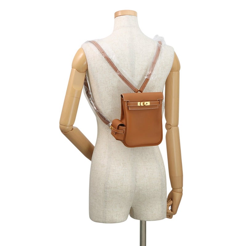 エルメス リュック ケリージャンプ ゴールド/ゴールド金具 スイフト G刻印 HERMES バッグパック