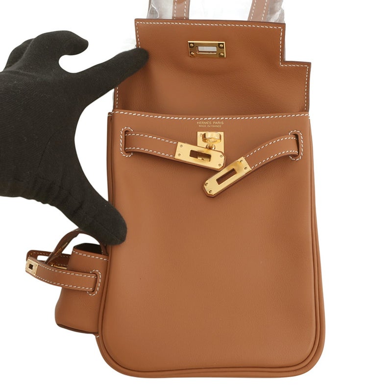 エルメス リュック ケリージャンプ ゴールド/ゴールド金具 スイフト G刻印 HERMES バッグパック
