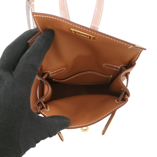 エルメス リュック ケリージャンプ ゴールド/ゴールド金具 スイフト G刻印 HERMES バッグパック