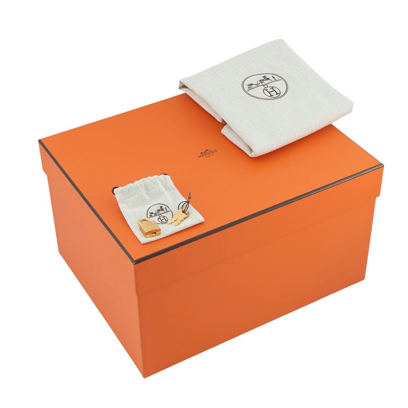 エルメス ハンドバッグ ピコタンロックMM グラファイト/ゴールド金具 トリヨンモーリス U刻印 HERMES トートバッグ