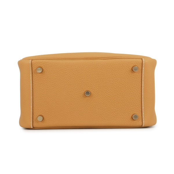 エルメス ハンドバッグ リンディ26  ナチュラルサブレ/ゴールド金具 トリヨンクレマンス K刻印 HERMES 2way ショルダーバッグ