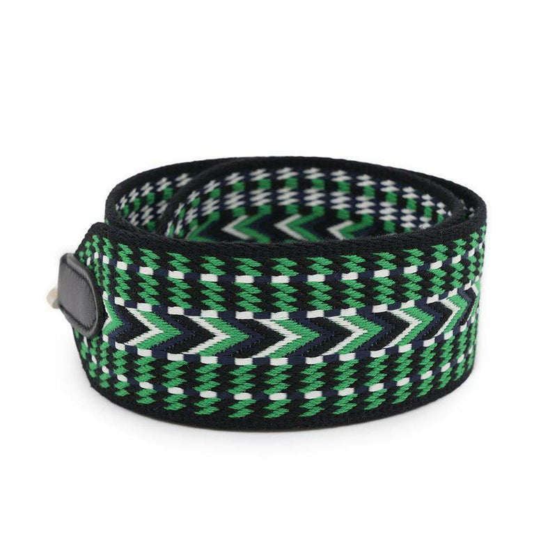 エルメス ショルダーストラップ バンドリエール サングル アレグロ ブラック/バンブー/ホワイト/ブルーインディゴ/シルバー金具 Z刻印