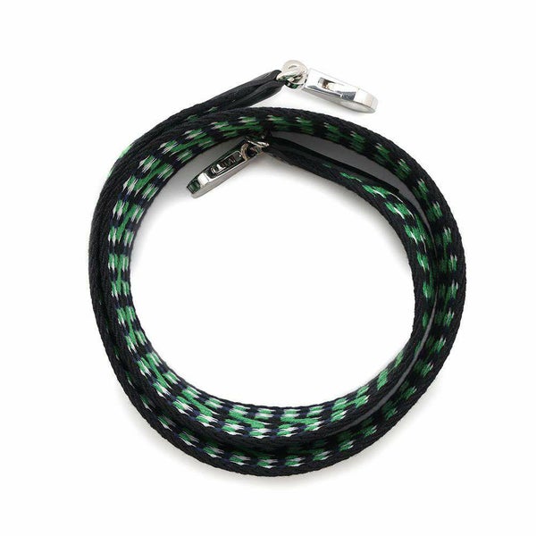 エルメス ショルダーストラップ バンドリエール サングル アレグロ ブラック/バンブー/ホワイト/ブルーインディゴ/シルバー金具 Z刻印