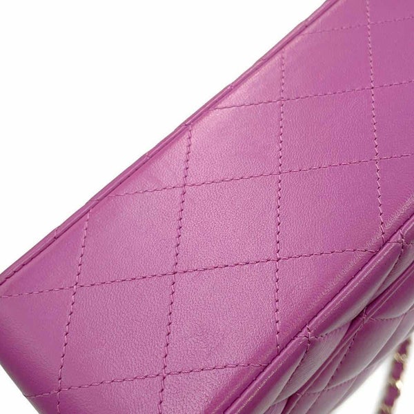 シャネル チェーンショルダーバッグ マトラッセ23 ココマーク ダブルフラップ ラムスキン A01113 CHANEL