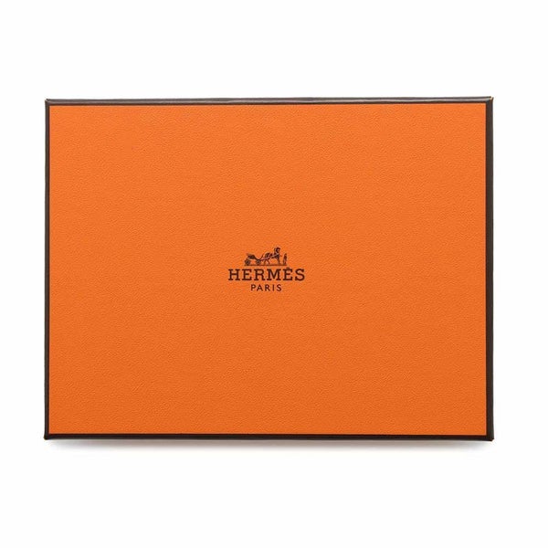 エルメス 二つ折り財布 ベアンコンパクト エトゥープ/ゴールド金具 エプソン W刻印 財布