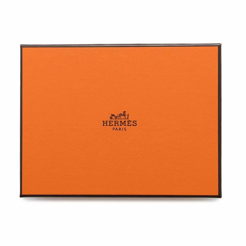 エルメス 二つ折り財布 ベアンコンパクト エトゥープ/ゴールド金具 エプソン W刻印 財布