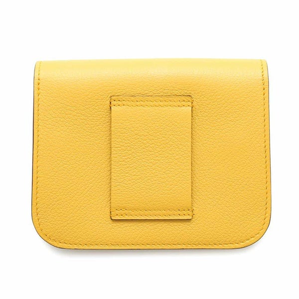 エルメス 財布 コンスタンス スリム サン/ニューブルージーン/シルバー金具 エバーカラー W刻印 HERMES 財布