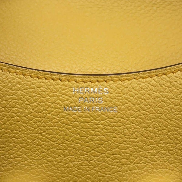 エルメス 財布 コンスタンス スリム サン/ニューブルージーン/シルバー金具 エバーカラー W刻印 HERMES 財布