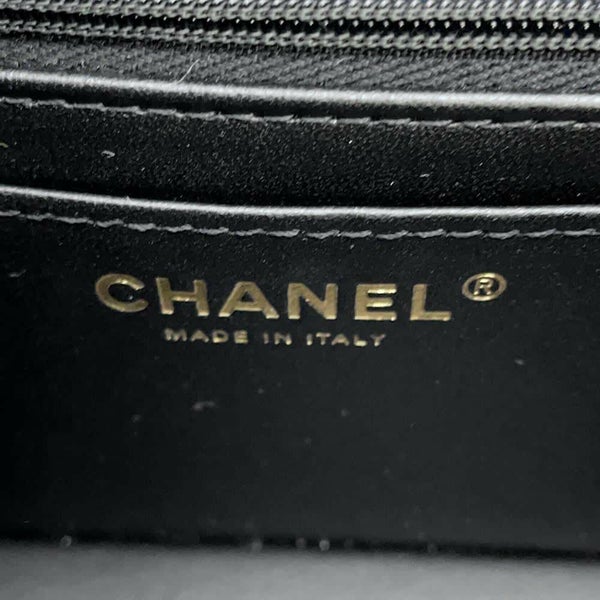 シャネル ハンドバッグ マトラッセ ココマーク ラムスキン AS5243 CHANEL 2wayショルダーバッグ 黒