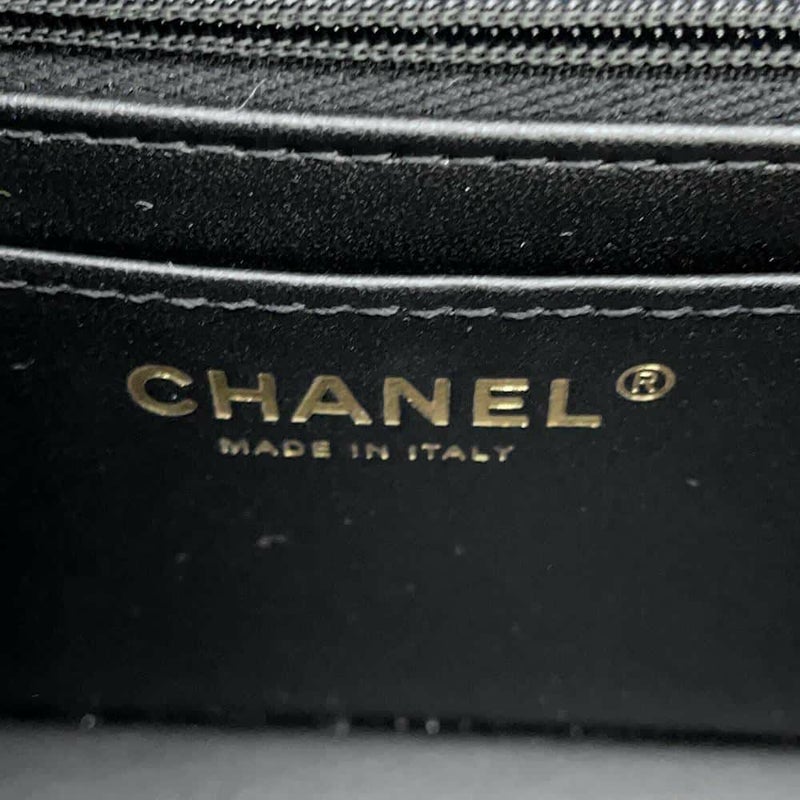 シャネル ハンドバッグ マトラッセ ココマーク ラムスキン AS5243 CHANEL 2wayショルダーバッグ 黒