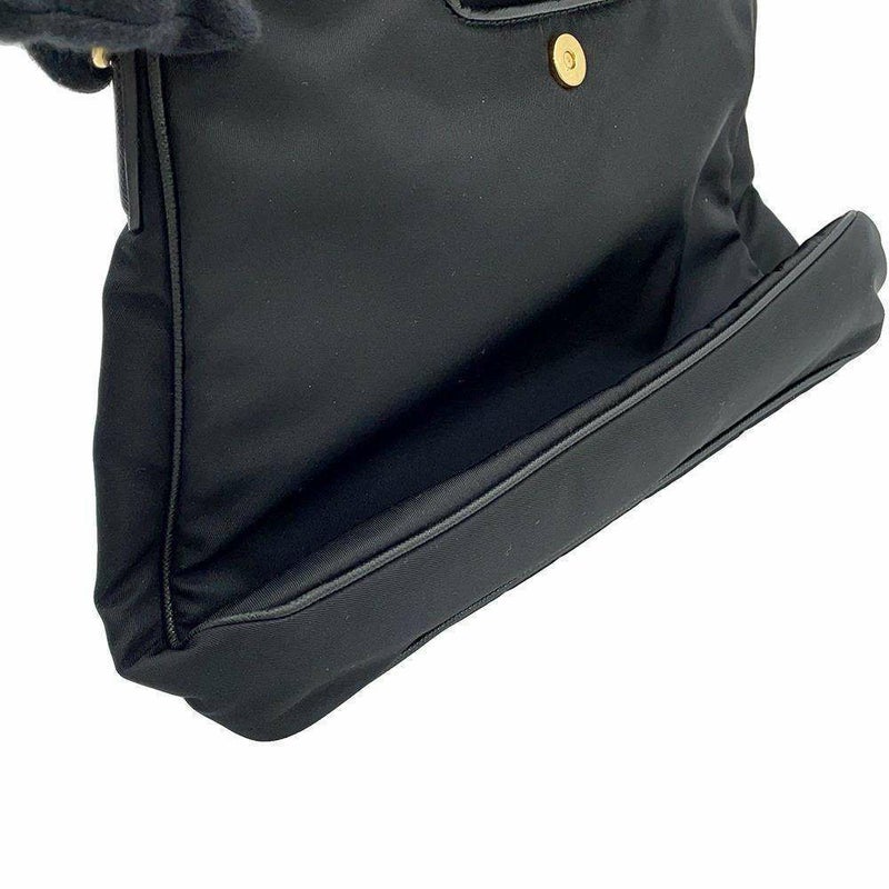プラダ ショルダーバッグ トライアングルロゴ ナイロン 1BH933 PRADA 黒