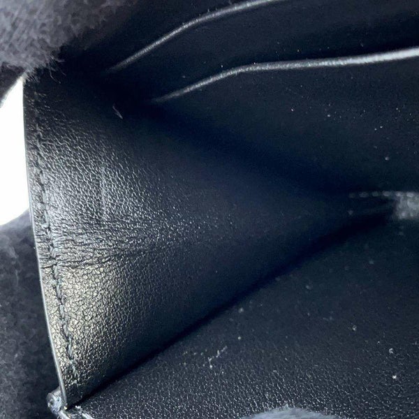 セリーヌ コインケース Cチャーム レザー 10B663BFL CELINE 財布 コンパクトウォレット 黒