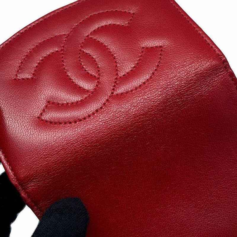 シャネル コインケース デカココ ココマーク レザー CHANEL 小銭入れ