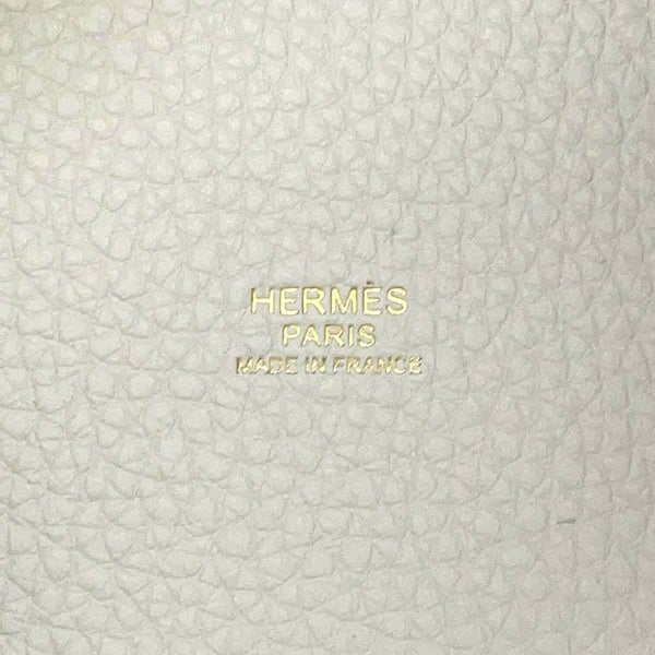 エルメス ハンドバッグ ピコタンロックPM グリスペール/ゴールド金具 トリヨンクレマンス W刻印