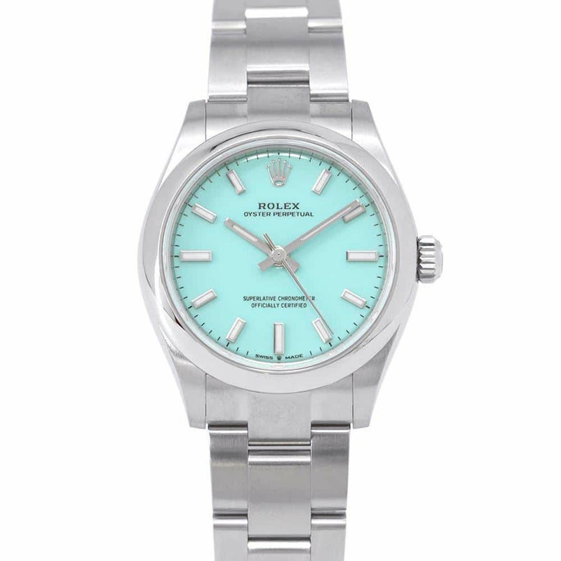 ロレックス オイスターパーペチュアル31 277200 ROLEX 腕時計 ターコイズブルー文字盤