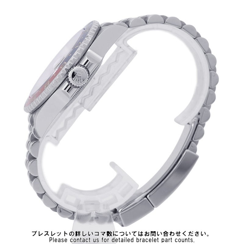 ロレックス GMTマスター2 デイト ランダムシリアル ルーレット 126710BLRO ROLEX 腕時計 黒文字盤
