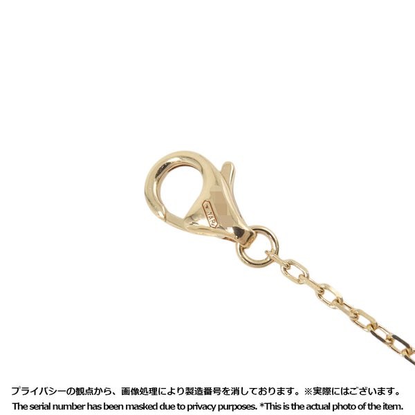 カルティエ ネックレス ダムール ラージモデル ダイヤモンド 1P 計0.18ct K18YGイエローゴールド B7215500 Cartier