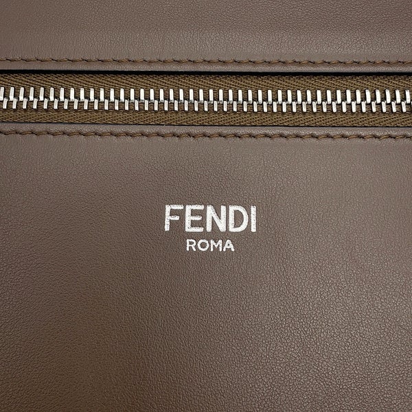 フェンディ ハンドバッグ ピーカブー ズッカ ビジネスバッグ キャンバス/レザー 7VA599 FENDI 2wayリュック 黒