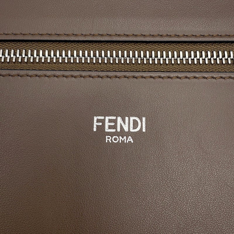 フェンディ ハンドバッグ ピーカブー ズッカ ビジネスバッグ キャンバス/レザー 7VA599 FENDI 2wayリュック 黒