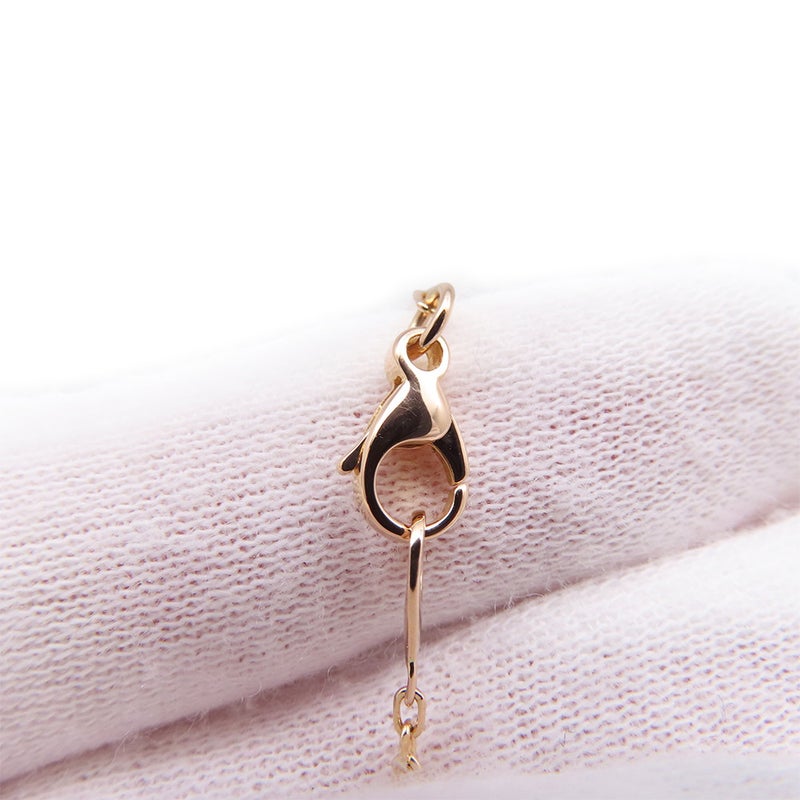 ショーメ ネックレス ジュ ドゥ リアン ペンダント ダイヤモンド 17P 計0.11ct K18PGピンクゴールド 082216 CHAUMET