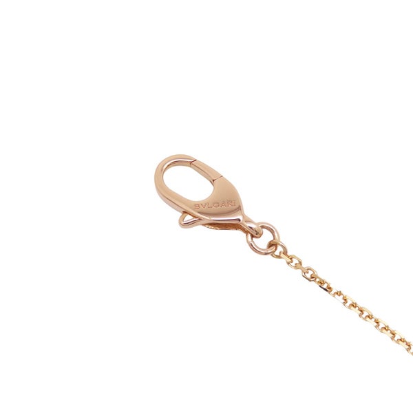 ブルガリ ネックレス ディーヴァ ドリーム カーネリアン/ダイヤモンド 1P 0.03ct K18PGピンクゴールド 359987 BVLGARI ペンダント