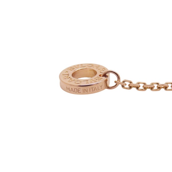 ブルガリ ネックレス ディーヴァ ドリーム カーネリアン/ダイヤモンド 1P 0.03ct K18PGピンクゴールド 359987 BVLGARI ペンダント