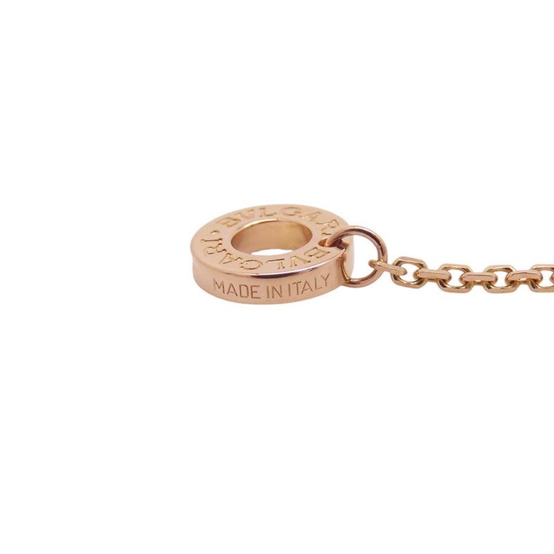 ブルガリ ネックレス ディーヴァ ドリーム カーネリアン/ダイヤモンド 1P 0.03ct K18PGピンクゴールド 359987 BVLGARI ペンダント