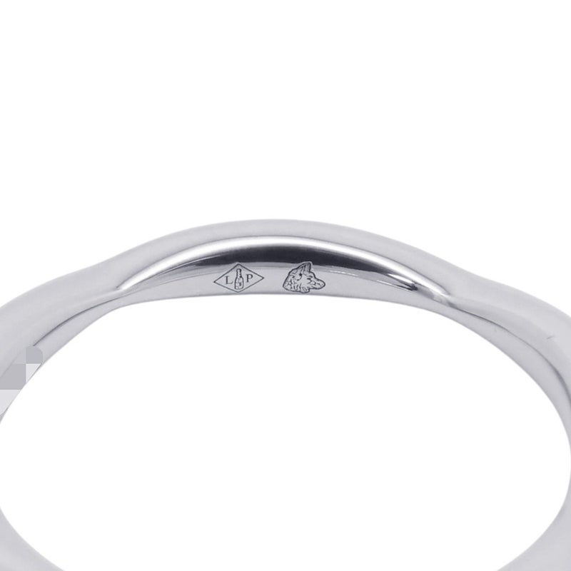 シャネル リング カメリア コレクション ハーフエタニティ ダイヤ 10P 計約0.08ct Pt950プラチナ サイズ49 J10835 CHANEL 指輪