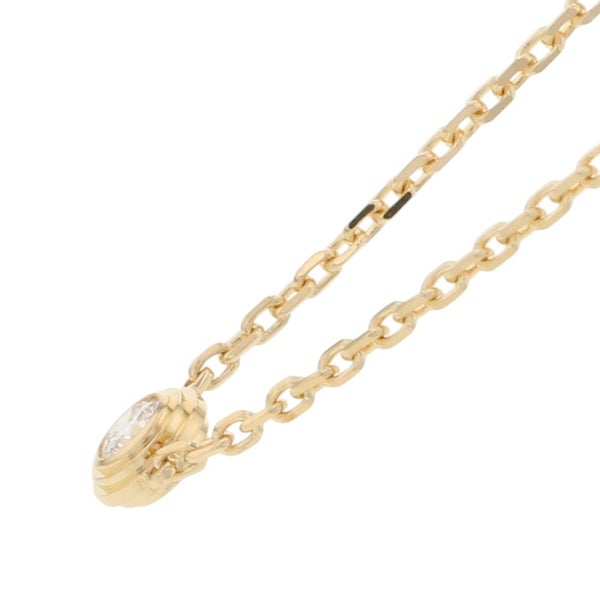 カルティエ ネックレス ダムール XS ダイヤモンド 1P 計0.04ct K18YGイエローゴールド B7224517 Cartier ペンダント
