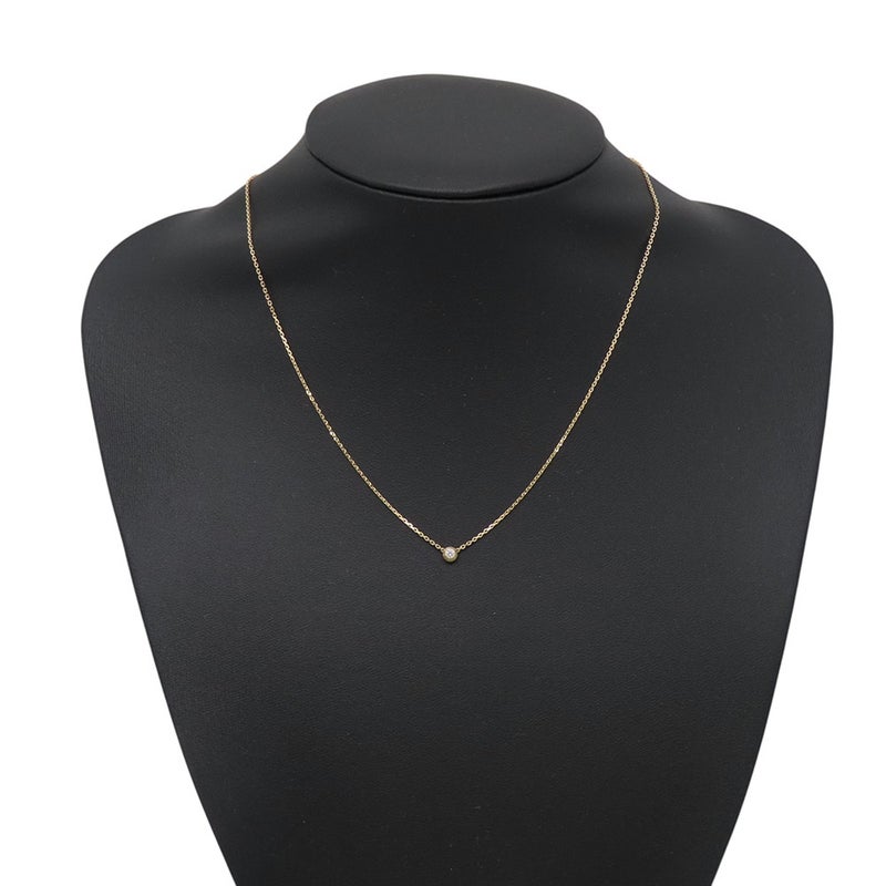 カルティエ ネックレス ダムール XS ダイヤモンド 1P 計0.04ct K18YGイエローゴールド B7224517 Cartier ペンダント