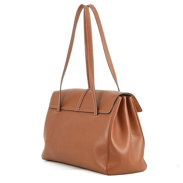 セリーヌ ショルダーバッグ 16 セーズ ラージ ソフト カーフレザー 194043 CELINE ブラウン