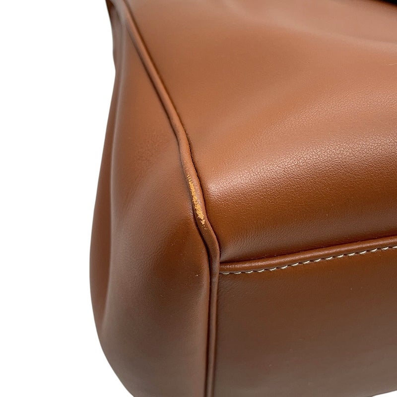 セリーヌ ショルダーバッグ 16 セーズ ラージ ソフト カーフレザー 194043 CELINE ブラウン