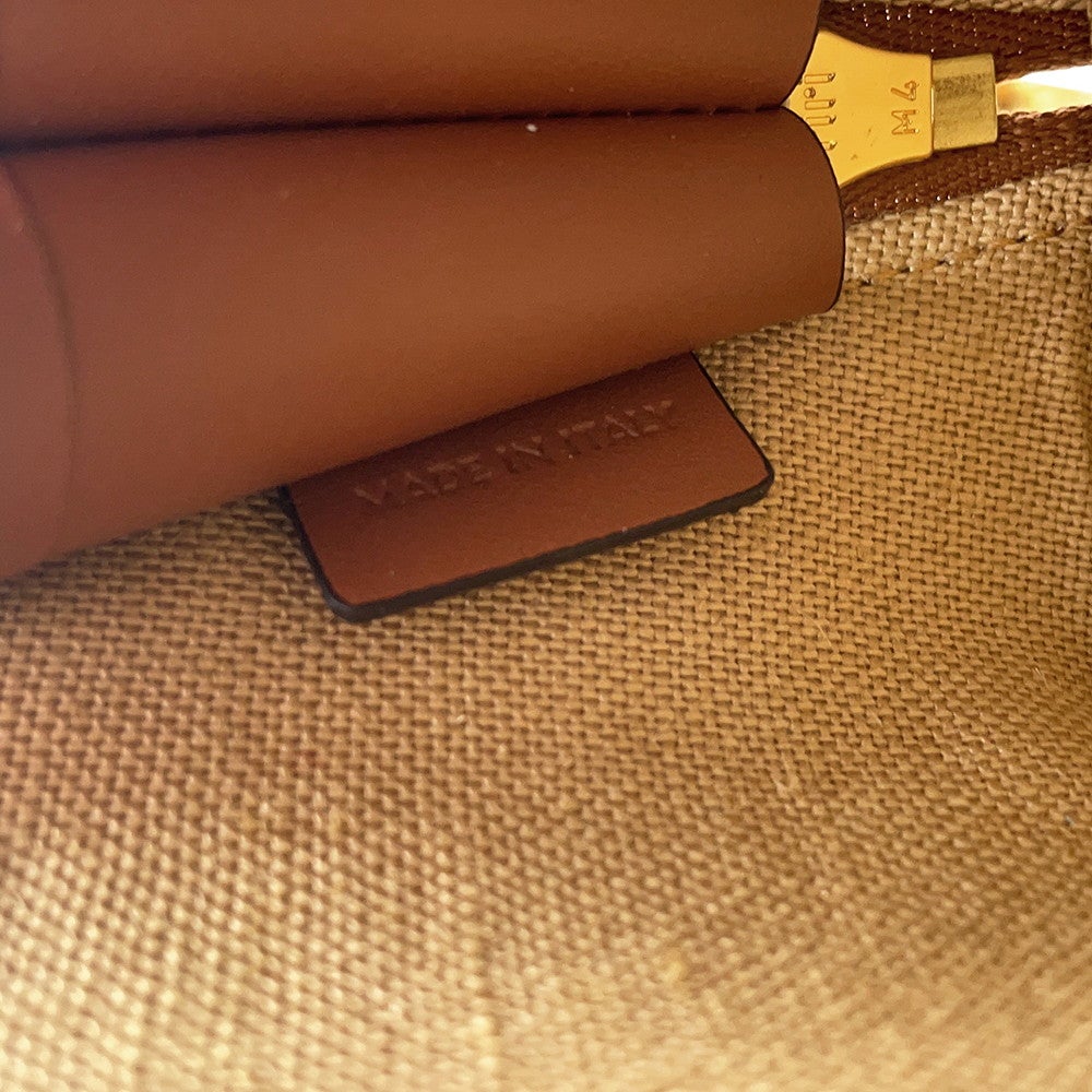 セリーヌ ポーチ トリオンフ コスメポーチ キャンバス/レザー CELINE