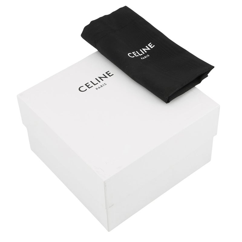 セリーヌ ポーチ トリオンフ コスメポーチ キャンバス/レザー CELINE 小物入れ