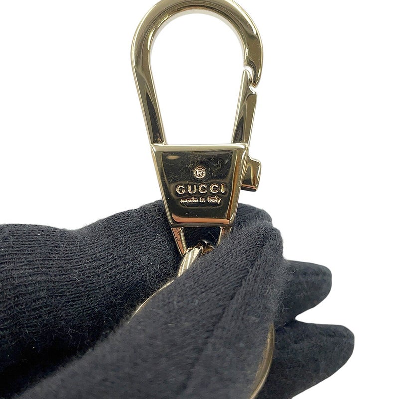 グッチ バッグチャーム ヒグチユウコ キャット GGスプリーム 844246 GUCCI キーホルダー 日本限定 猫