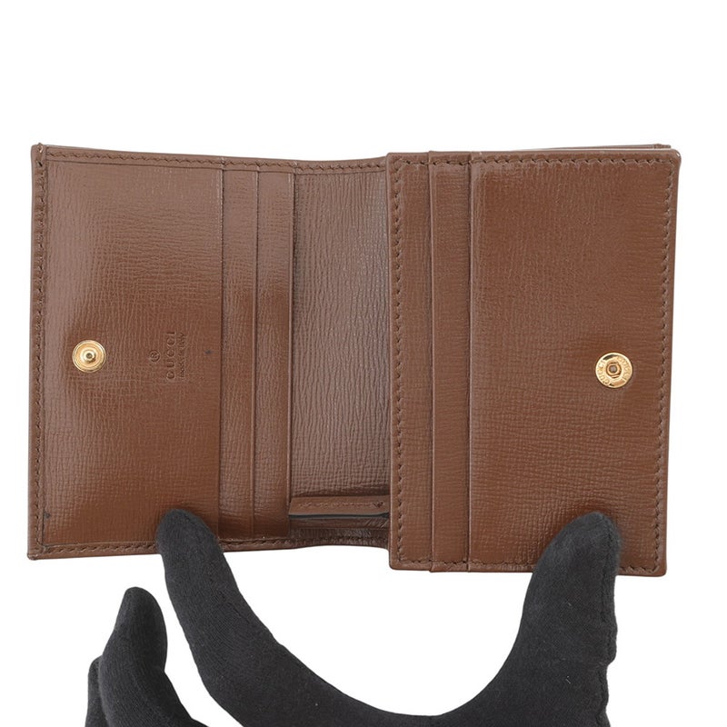 グッチ 二つ折り財布 ホースビット 1955 コンパクトウォレット GGスプリーム 621887 GUCCI 財布 アウトレット品