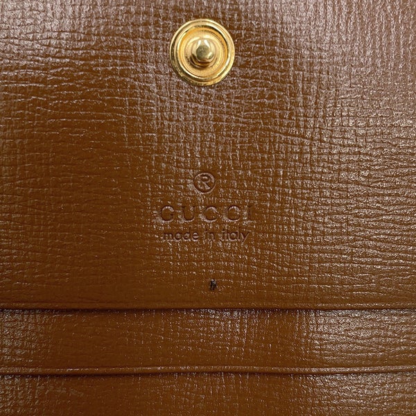 グッチ 二つ折り財布 ホースビット 1955 コンパクトウォレット GGスプリーム 621887 GUCCI 財布 アウトレット品